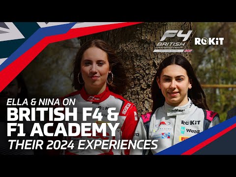 Ella Lloyd & Nina Gademan | British F4 & F1 Academy | 2024 Feature