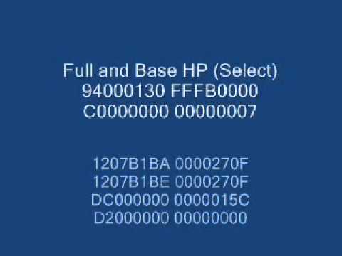 Golden Sun: Dark Dawn (US) Action Replay Codes