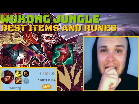 New Wukong Jungle Buffs Are SHOCKINGLY Good! - Best Wukong Build, Runes, And JG Clear!