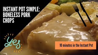Instant Pot Simple: Pork Chops
