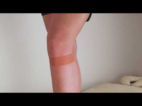 Skadehantering - Hur man tejpar ett hopparknä och schlatterknä