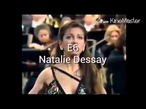 fantastic soprano high notes opera B♭5-G6