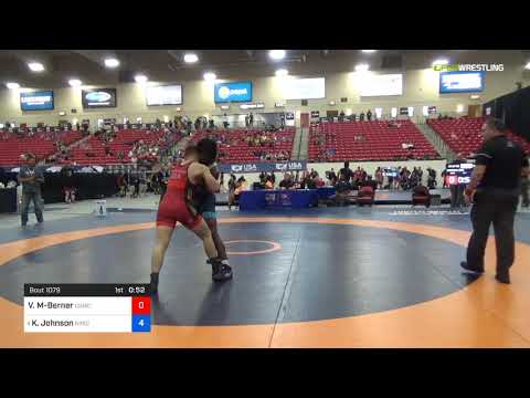 2018 Marine Corps US Open/Senior Men's Greco-Roman 87 Rnd Of 16 - Vaughn Monreal-Berner (USMC) Vs.