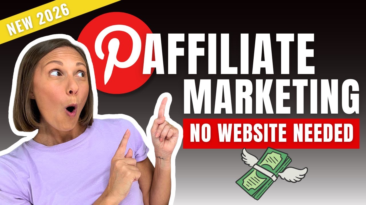 Pinterest Affiliate Marketing Without a Website (2026) - Beginner’s Guide thumbnail