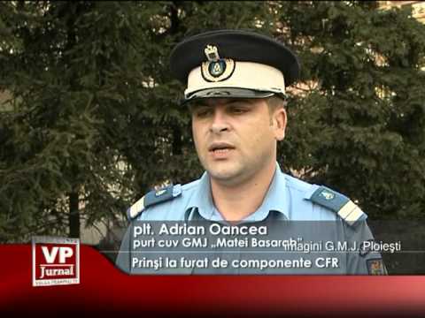 Prinşi la furat de componente CFR