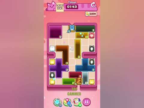 Drop the Cat! level 241 gameplay walkthrough solution