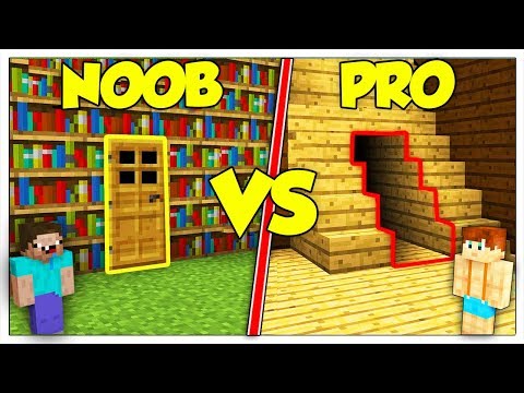 Secret Room Noob vs. Pro! - Minecraft ITA