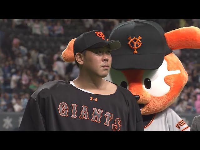ジャイアンツ・山口投手ヒーローインタビュー 2019/6/15 F-G