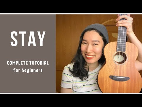 The Kid LAROI, Justin Bieber - Stay (UKULELE TUTORIAL) by Chairia Tandias