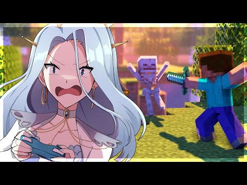 LeeandLieTVCLIPS - Vtuber Plays Minecraft For the First Time