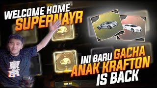 WELCOME HOME SUPERNAYR !! INI BARU GACHAA !! ANAK KRAFTON IS BACK !! #pubg