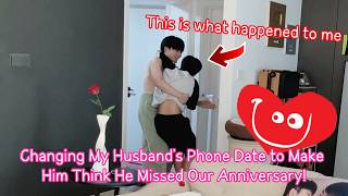 Download lagu Changing My Husband's Phone Date to Make Him Think He Missed Our Anniversary!💔💔💔 [Gay Couple BL] mp3