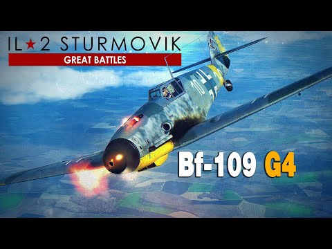The Might Of The German Airforce The Bf-109 | World War II | IL-2 Great Battles | Dogfight.