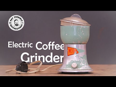 MINDFUL Restoration of a Moulinex Coffee Grinder