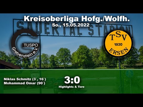 +++ Kreisoberliga Hofgeismar/Wolfhagen +++ TUSPO Grebenstein II - TSV Ersten 3:0 (2:0)