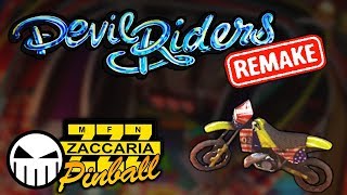 Devil Riders REMAKE (2019) - Zaccaria Pinball - Crow Pinball