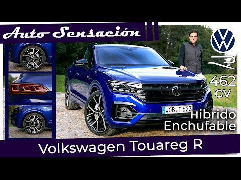 Prueba Volkswagen Touareg R hybrid 2021.  La deportividad se enchufa a la corriente.