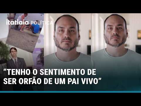 CARLOS BOLSONARO SE EMOCIONA NO DIA DOS PAIS E LAMENTA NÃO PODER VISITAR JAIR BOLSONARO