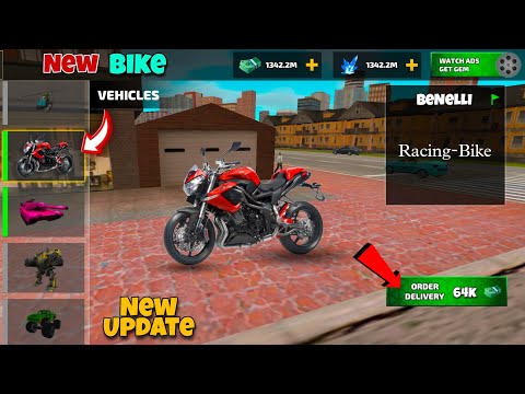 Benelli Bike In Vice Town | Rope Hero Vice Town | How To Equip | New Update | Hard Spider 2.0