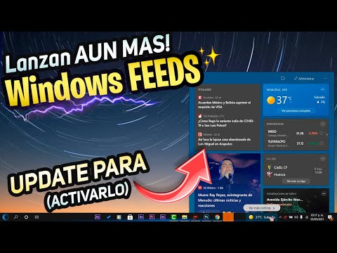 ⚡LANZAN! Aun MAS Windows Feeds en Windows 10 / ACTIVA el NUEVO MENU con esta UPDATE