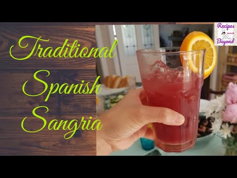 CLASSIC SPANISH SANGRIA | Recipes and Beyond