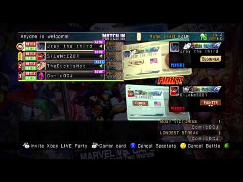 Ultimate Marvel vs. Capcom 3 - Online Shenanigans EP.1