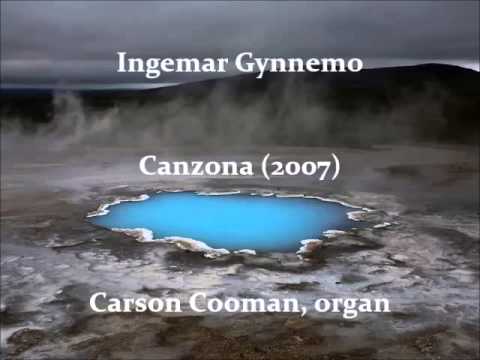 Ingemar Gynnemo — Canzona (2007) for organ