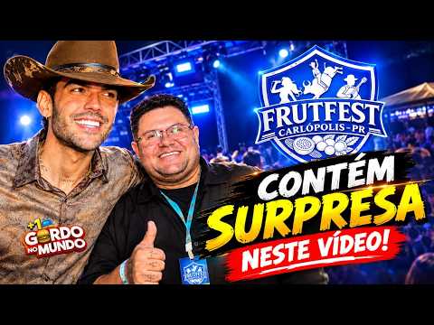 A NOITE MAIS AGUARDADA DA FRUTFEST! SHOWS HISTÓRICOS E O GRANDE ANÚNCIO DE 2027