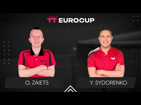 13:40 Oleksii Zaiets - Yaroslav Sydorenko 21.01.2024 TT Euro.Cup Ukraine Professional. TABLE 4