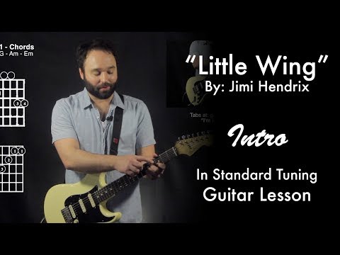 Little Wing by Jimi Hendrix | Intro Tutorial | Standard Tuning