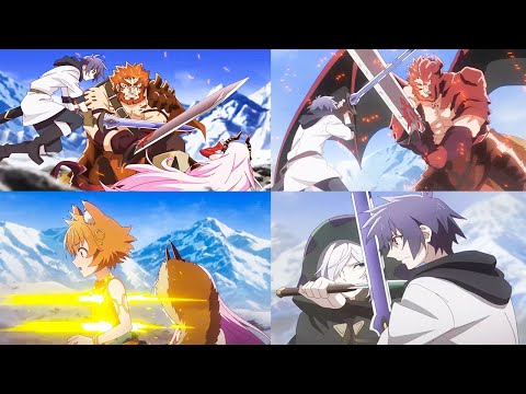 Hero Leo Vs Demon Queen And Four Generals Full Fight | I'm Quitting Heroing Episode 10