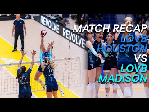 Match Recap | LOVB Madison vs. LOVB Houston | April 5, 2025