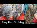 Hair Striking With Cool Color | Highlights Easy Method