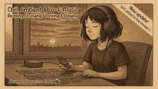 🔴 Live Radio 🎧 Chill, Ambient & Lo-Fi Music for Focus & Card Sorting | Trading Card Game Inspired