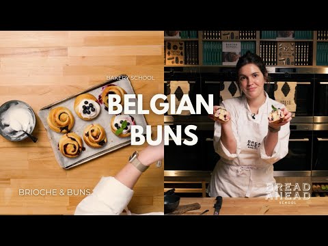 Bread Ahead Belgian Buns... out of the oven!