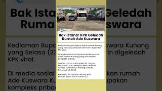 Resmi Tersangka! KPK Geledah 
