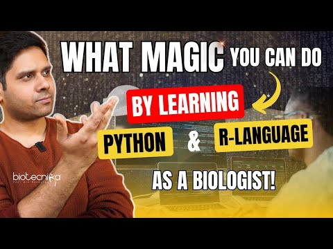 What Magic You Can Do By Learning PYTHON & R Language As A Biologist? #coding #python #biology