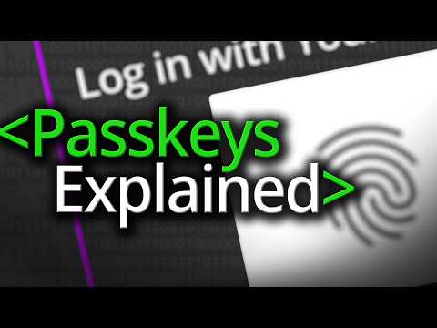 How Passkeys Work - Computerphile