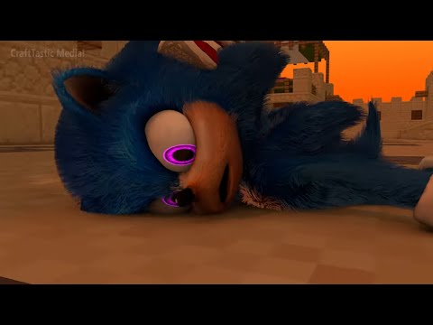 Dark Sonic V.S Sonic.EXE(Darkest Form) @CraftTasticMedia 