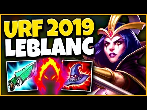 MY LAST URF VIDEO! FINAL URF 2019 GAMEPLAY (URF LEBLANC) - League of Legends