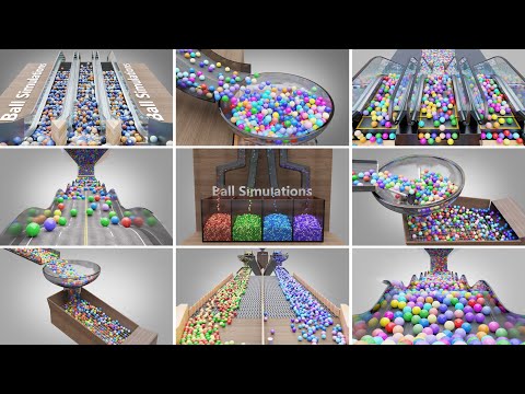 Best of Marble Run Screening animation - Compilation - 2023 - 4K