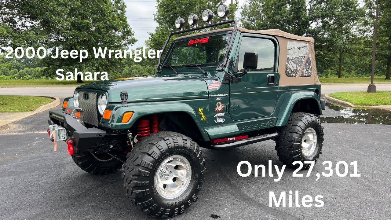 2000 Jeep Wrangler Sahara *Only 27301 Miles*