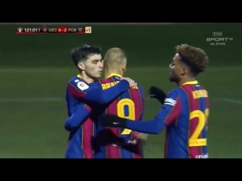 Braithwaite goal / Barcelona VS UE Cornellà (2-0) Copa del Rey.