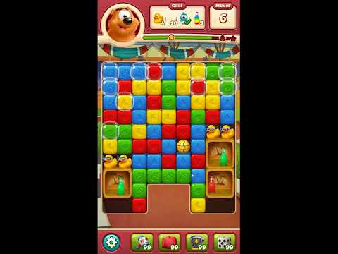 Toon Blast Level 7911 - NO BOOSTERS 🐻🐺🐱 | SKILLGAMING ✔️