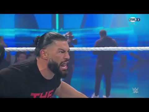 Jey Uso ataca a Jimmy Uso, Solo Sikoa y Roman Reigns - WWE Smackdown 11/8/2023 En Español