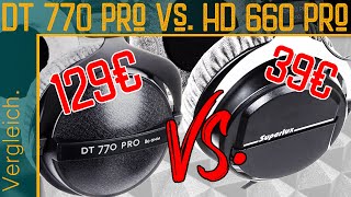Superlux HD660 Pro vs Beyerdynamic DT770 Pro