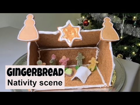 Nativity Scene Gingerbread