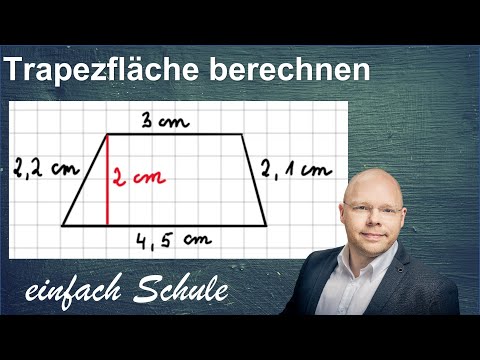 Trapez - Flächeninhalt berechnen