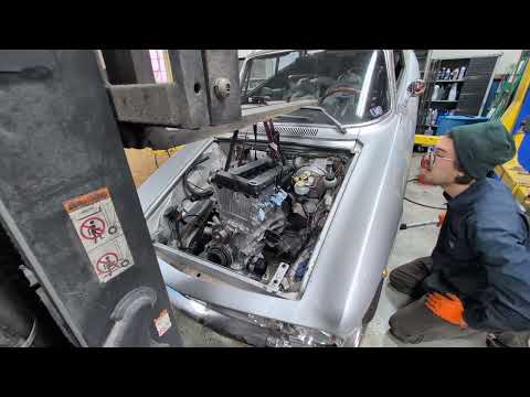 Alfa Twinspark installation GTV 2000 - CM