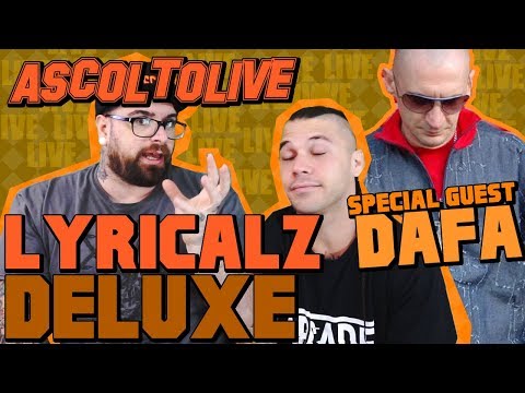 LYRICALZ - DELUXE | REACTION LIVE | SPECIAL GUEST DAFA | ARCADEBOYZ 2017